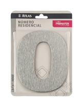 Números Residenciais - Atlas - PR3001/0 - Unitário Números Residenciais - Atlas - PR3001/0 - Unitário