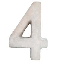Numeros Residenciais Concreto 17,5cm 0 a 9 pronta entrega