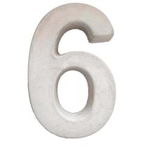 Numeros Residenciais Concreto 17,5cm 0 a 9 pronta entrega