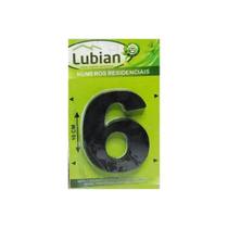 Números Residenciais Em Abs 10cm 3d Caixa Alta -preto