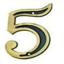 Números Residenciais Para Apartamentos E Casas N 05 - Emavi Números Residenciais Para Apartamentos E Casas N 05 - Emavi