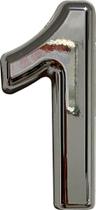 Números Residencial PVC Espelhado 15 Cm Resistente Elegante