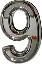 Números Residencial PVC Espelhado 15 Cm Resistente Elegante