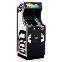 Numskull Quarter Qix Mini Arcade - Réplica Autêntica em Madeira na Escala 1/4, ROM Original, Bateria Recarregável e Caixas de Som de 3W para Entusiastas Retrô