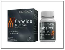 Nuova Cabelos E Unhas Com 60 Cápsulas - Catarinense - Catarinense Pharma
