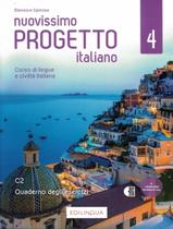 Nuovissimo Progetto Italiano 4 C2 Quaderno Degli Esercizi Cd Audio Mp3