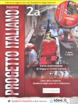 Nuovo Progetto Italiano 2A - Libro Dello Studente E Quaderno Degli Esercizi Con DVD E CD Audio - Edilingua Edizioni