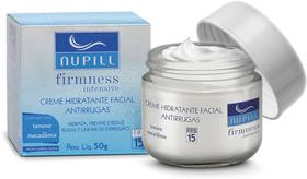 Nupill Firmness Intensive Creme Hidratante Facial Antirrugas FPS 15 - 50g Validade 30/06/2024