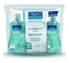 Nupill Kit Derme Control Facial Shampoo, Loção E Hidratante