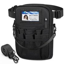Nurse Fanny Pack SITHON, equipamento médico com vários compartimentos, preto