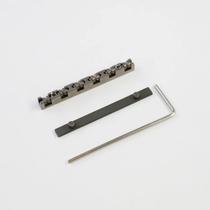 Nut De Guitarra Em Liga De Titânio 42mm Com Altura Ajustável E Design Dividido Para Substituição De Nut De Guitarra Em Liga De Titânio 42mm Com Altura Ajustável E Design Dividido Para Substituição De