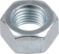 Nut Hillman 1/4" por 28, pacote com 100 revestidos com zinco fino SAE
