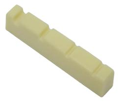 Nut pestana ABS creme p BAIXO 4 cordas 43mm Dolphin Nut pestana ABS creme p BAIXO 4 cordas 43mm Dolphin
