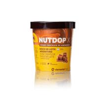 NutDop Creme de Amendoim (500g) - Sabor Doce de Leite Argentino
