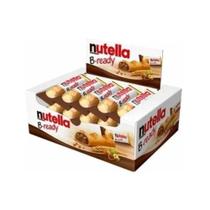 Nutella B-ready Biscoito Wafer Creme De Avelã Ferrero 10x22g Nutella B-ready Biscoito Wafer Creme De Avelã Ferrero 10x22g