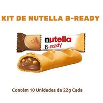 Nutella B-ready Biscoitos Wafer Creme (10unx22g) Lançamento. - Ferrero