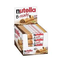 Nutella B-Ready - Waffle Recheio Nutella - Caixa 792g c/ 36 und