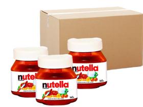 Nutella Creme de Avelã Ferrero Pote 140g - 6 unid Nutella Creme de Avelã Ferrero Pote 140g - 6 unid