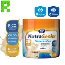 Nutra Senior 50+ Diabetcs Care 400g - 28 Vitaminas e Minerais - ZERO AÇÚCAR