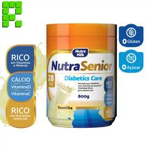 Nutra Senior 50+ Diabetcs Care 800g - 28 Vitaminas E Mineiras - Zero Açúcar