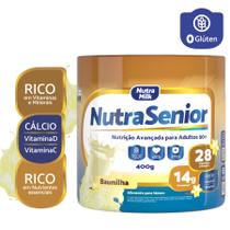 Nutra Senior 50+ Suplemento Alimentar Completo rico em Vitaminas e Minerais - pote 400g Nutra Senior 50+ Suplemento Alimentar Completo rico em Vitaminas e Minerais - pote 400g