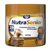 Nutra Senior Adulto 50+ Complemento Alimentar 400g - 28 Vitaminas e Minerais - NutraMilk