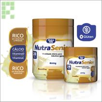 Nutra Senior Adulto 50+ Complemento Alimentar 400g - 28 Vitaminas e Minerais - Nutramilk