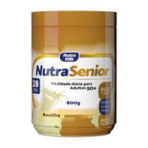 Nutra Senior Adulto 50+ Complemento Alimentar 800g - 28 Vitaminas e Minerais - NutraMilk