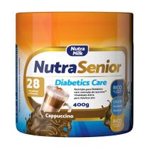 Nutra Senior Adulto 50+ Diabetics Care Complemento Alimentar 400g - 28 Vitaminas e Minerais - NutraMilk
