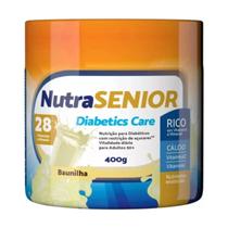 Nutra Senior Diabetics Care 400g Sabor Baunilha Vitamina Mineral