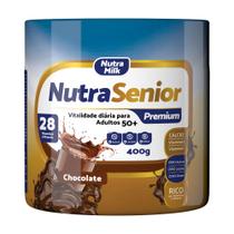 Nutra Senior PREMIUM Adulto 50+ Complemento Alimentar 400g - 28 Vitaminas e Minerais - NutraMilk