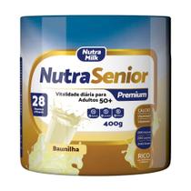 Nutra Senior PREMIUM Adulto 50+ Complemento Alimentar 400g - 28 Vitaminas e Minerais - NutraMilk Nutra Senior PREMIUM Adulto 50+ Complemento Alimentar 400g - 28 Vitaminas e Minerais - NutraMilk