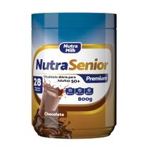 Nutra Senior PREMIUM Adulto 50+ Complemento Alimentar 800g - 28 Vitaminas e Minerais - NutraMilk
