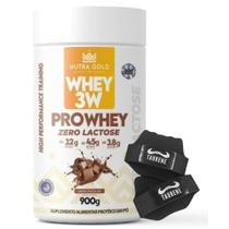 Nutra Whey Pro Zero Lactose Chocolate 900g Luva - Nutra Gold Nutra Whey Pro Zero Lactose Chocolate 900g Luva - Nutra Gold