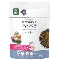 Nutrafases Food Ração Macia P/ Cães Grain Free Sabor Cordeiro 2,5kg
