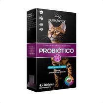 Nutrafases Probiótico Suplemento Para Gatos - 45 Tabletes