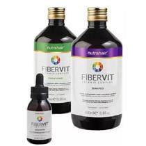 Nutrahair fibervit crescimento e fortalecimento dos fios