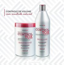Nutrahair kit controltox balm protetor 1l + composto disciplinante nutritivo oleo de argan 1kg