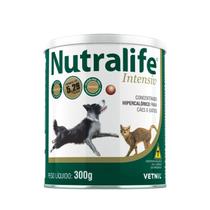 Nutralife Intensiv Suplemento Alimentar ara Cães e Gatos Vetnil 300g