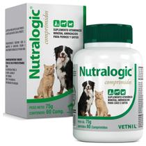 Nutralogic Comprimido Nutritivo Para Cães E Gatos 60 Comp 75 mg Nutralogic Comprimido Nutritivo Para Cães E Gatos 60 Comp 75 mg