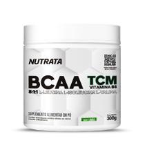 Nutrata bcaa em pó 300g limão