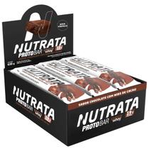 Nutrata protobar chocolate 19g proteína 70g 9un Nutrata protobar chocolate 19g proteína 70g 9un
