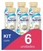 Nutren 1.5 200ml Baunilha - Kit com 6 unidades - Nestlé Health Science