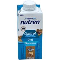 Nutren control cafe com leite 200ml - nestle
