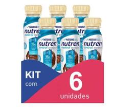 Nutren Control Chocolate 200ml - Kit com 6 unidades