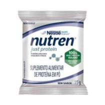 Nutren Just Protein Sachê 15g Cada Nestlé Original Proteína Isolada Suplemento Alimentar Whey Força