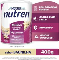 Nutren Mulher Colageno+Verisol Suplemento Alimentar 400G