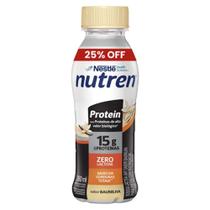Nutren Protein Suplemento Alimentar com 15g de Proteína Sabor Baunilha Zero Lactose 260ml 25% Off
