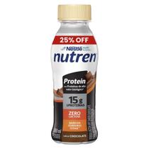 Nutren Protein Suplemento Alimentar com 15g de Proteína Sabor Chocolate Zero Lactose 260ml 25% Off