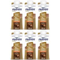 Nutren Senior Chocolate 200ml - Kit com 6 unidadades Nutren Senior Chocolate 200ml - Kit com 6 unidadades